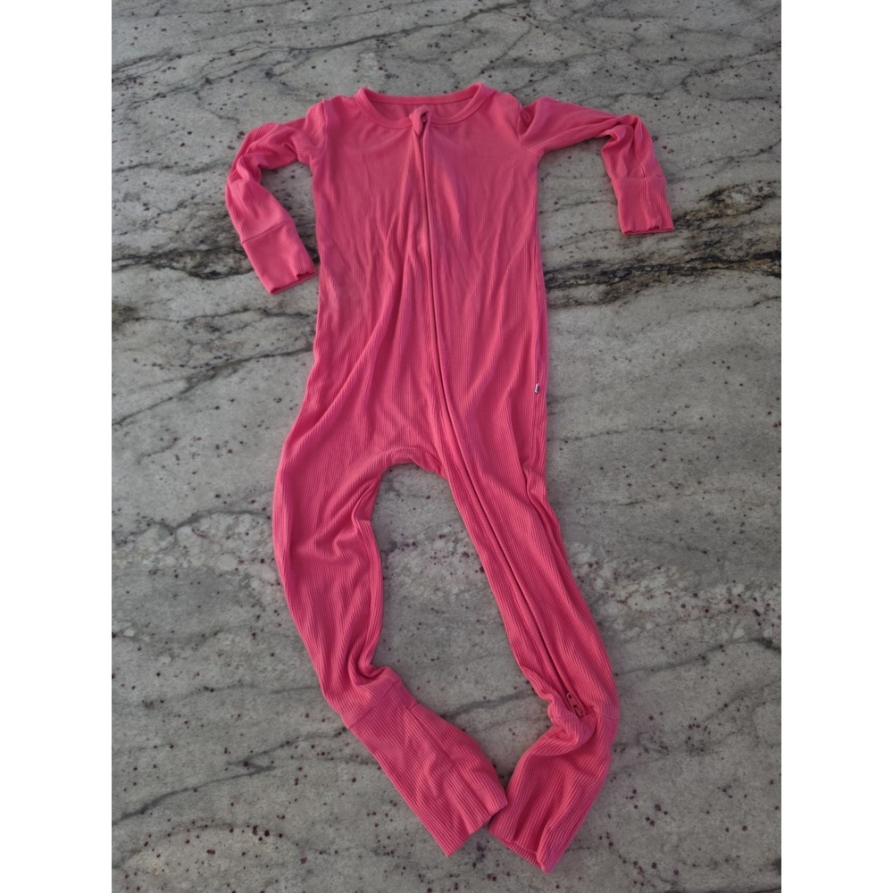 Birdie Bean hot pink snug PJs 2T